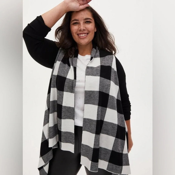 Torrid • Cardigan Drape Front Sweater - Picture 3 of 8